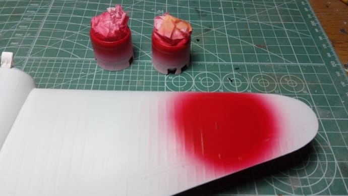 クラシックエアフレーム1/48 イ式重爆撃機製作記 その11 塗装編❶アッ!やってもた~