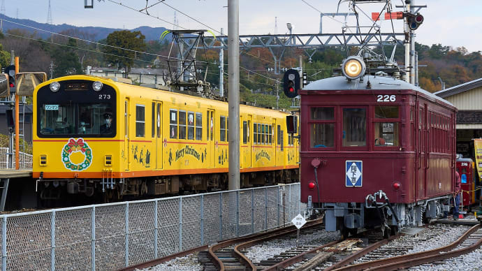 クリスマストレイン(軽便鉄道博物館)