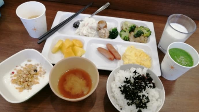今朝のスムージーは美味しかったよ