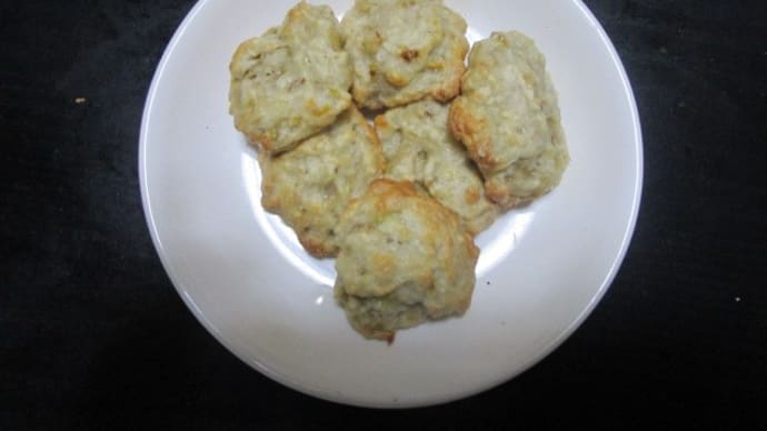 バナナクッキー(卵無し)