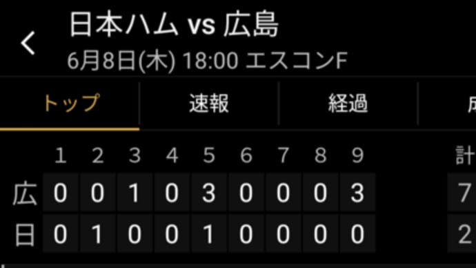 田中広輔3ランで3連勝