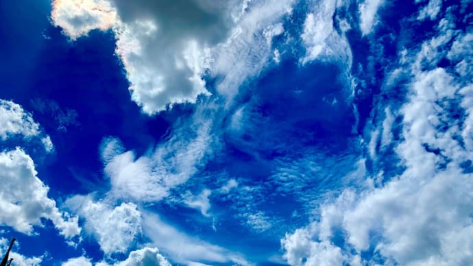 いま空、今日の雲♪