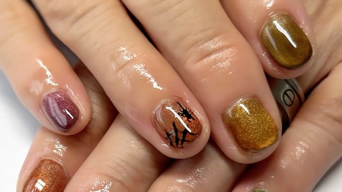 ☆ハロウィンネイル⭐︎