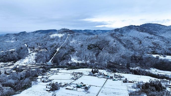 補正予算査定&下生坂上空からの風景
