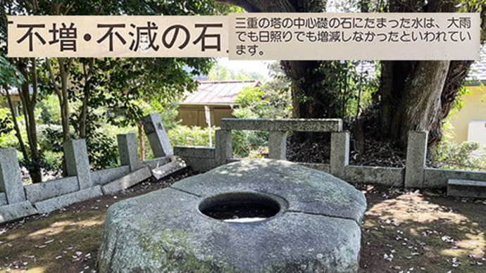 【塔心柱の礎石「不増不減石」・龍角寺④ 東国三社探訪-11】