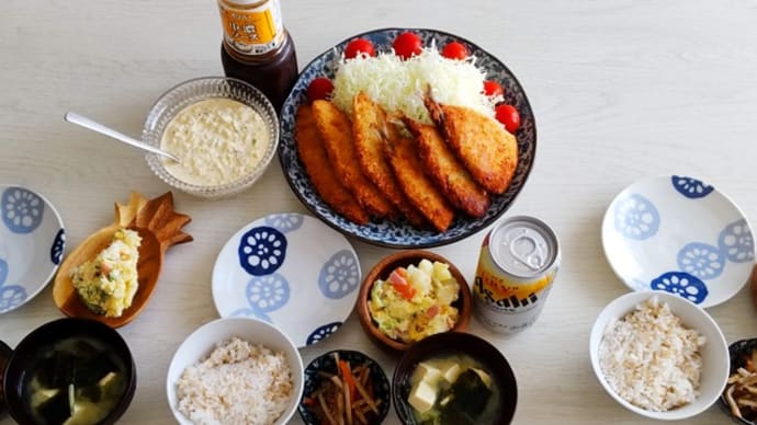 7月23日 続・フライ定食飲酒。