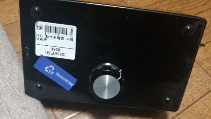 謎のテルミンゲット!