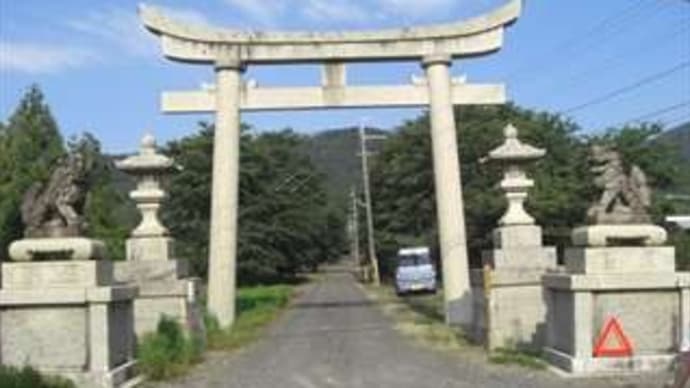 織田(おりた)神社 in 福井県美浜町
