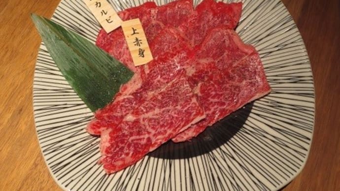 金沢でのディナーは能登牛の焼肉