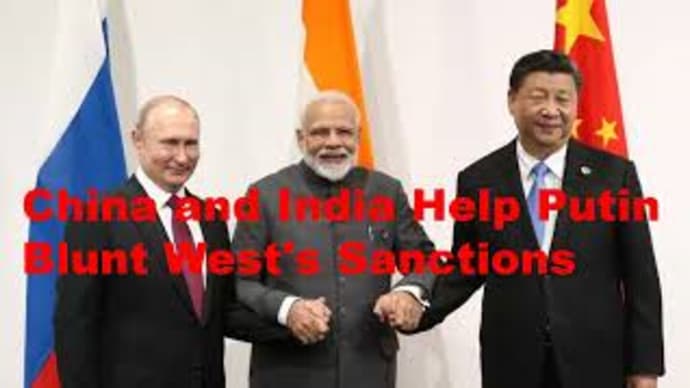 Buying Cheap Russian Oil, China and India Help Putin Blunt West's Sanctions.