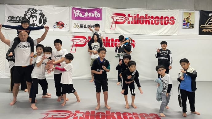 やる気になればできる子たち…(火)キッズ格闘技クラス19:00〜