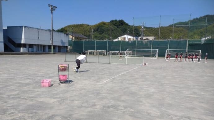 今日の部活は練習試合 対末広中・籠上中