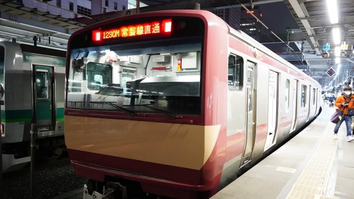 常磐線E531系赤電　（勝田車両センター60周年）
