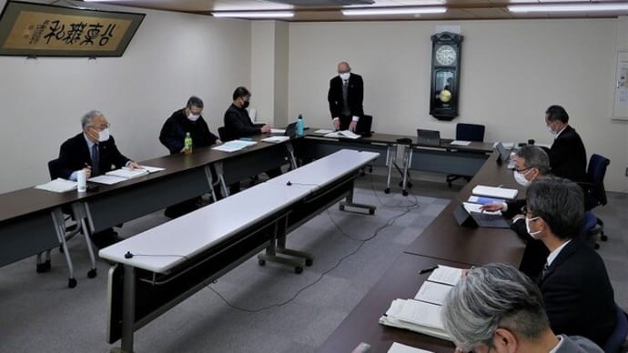 議会総務建経常任委員会&大日向上空からの風景