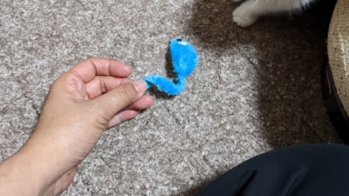 猫パンチ炸裂!