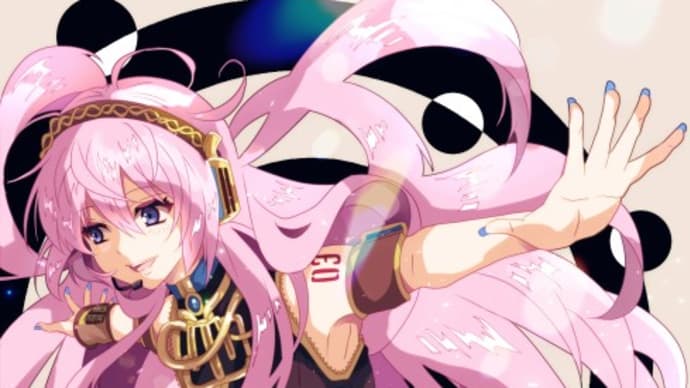 【イラスト】ダブルラリアット(巡音ルカ)