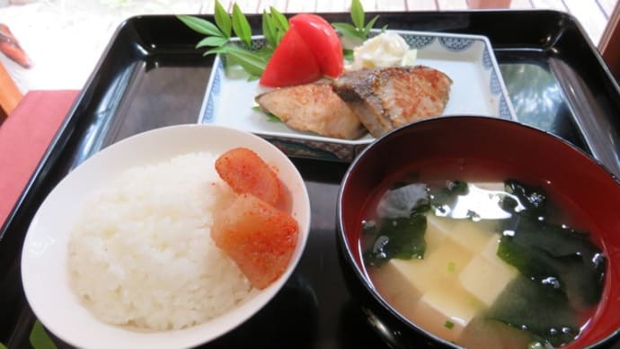 お昼は、新米でプチ贅沢☆
