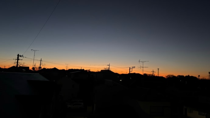 今朝の朝焼け‼️‼️👍👍✊✊