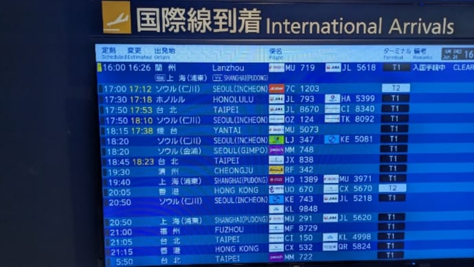 りーちゃん韓国から帰国
