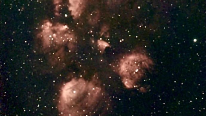 星見娘で電視観望4073(さそり座 猫の足星雲/Cat’s Paw Nebula)