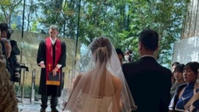 孫の結婚式