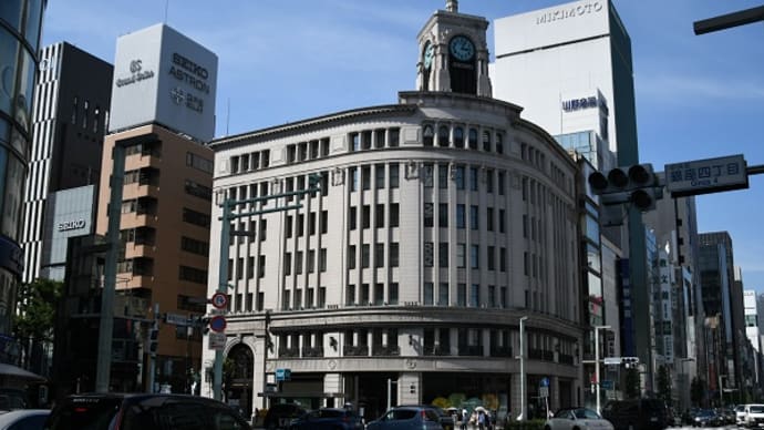 夏の銀座 4丁目付近 2022