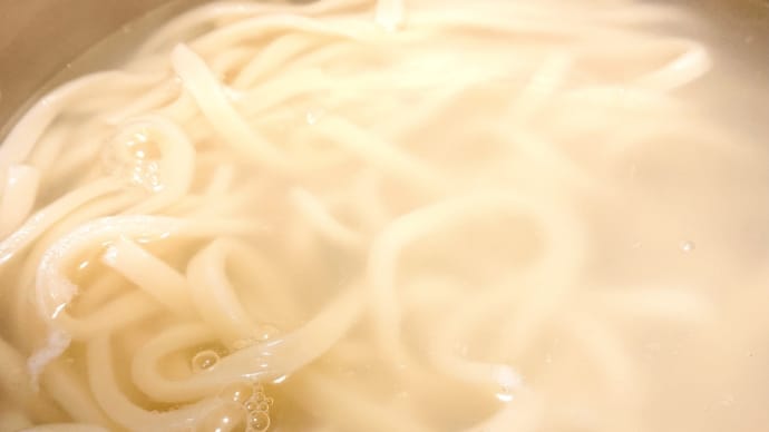 糖尿病の食事…寒い夜に沁みる〜釜揚げうどん!