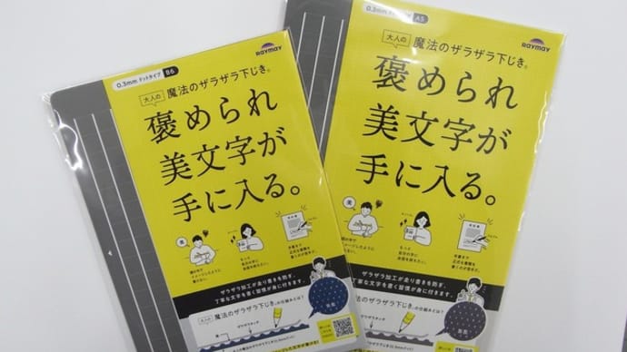 レイメイ 魔法のザラザラ下敷き!