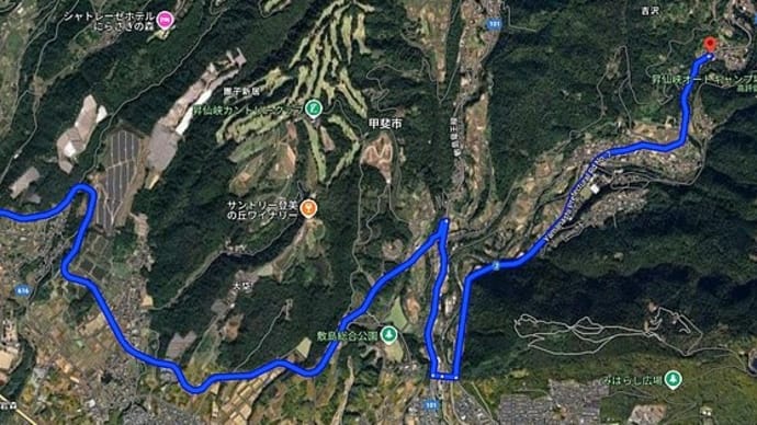 こういう道を「未成道」と言うらしい