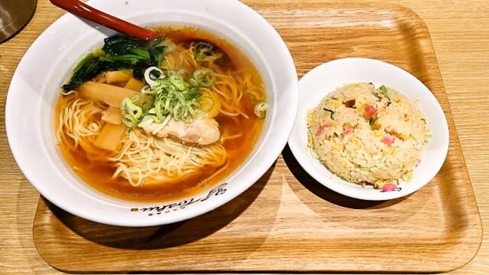 れんげ食堂Toshu(妙典店)で裏Cセット(2024年3月17日)