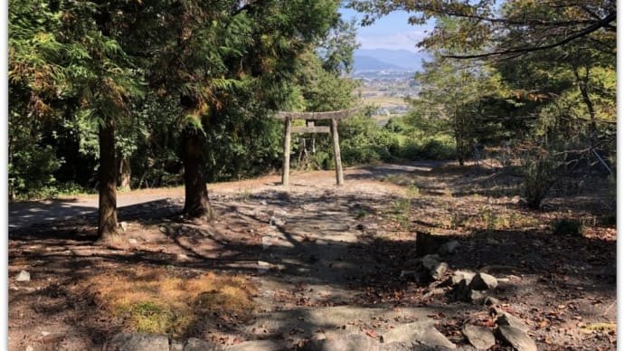 【神社】海なし県の山梨になぜ?安房神社~津島牛頭天王社@ 山梨県韮崎市旭町上條中割