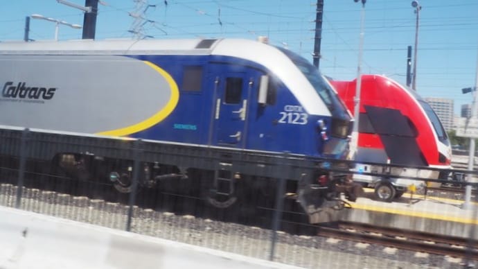 2024年5月20日　San Jose駅にて　Caltrans　Siemens Charger SC-44