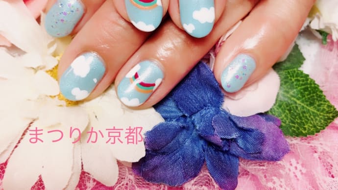 ネイルデザイン:秋晴れネイル