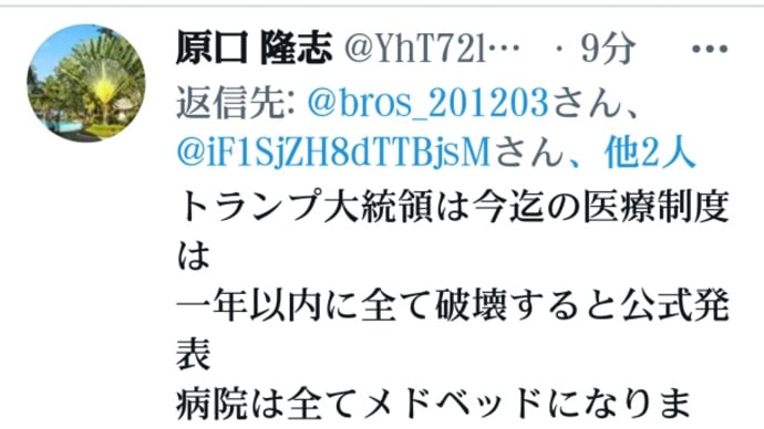 ほんと?トランプ大統領は今迄の【医療制度】は一年以内に全て破壊すると公式発表!病院は全て【奇跡の治療器メドベッド】になります!医療費は無料になると思われます!トランプ医療・電力革命!6千の治療法!