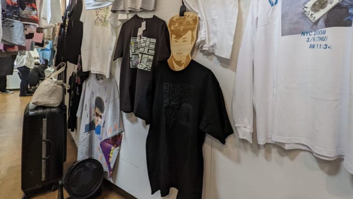 【告知】 『kgrst』 銀座のギャラリーでTシャツ展示販売します!