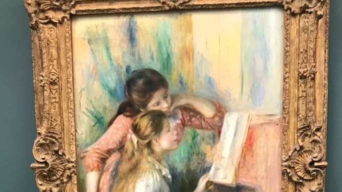 苦悩を超えて ルノワール ピアノの前の少女たち オランジェリー美術館 パリ