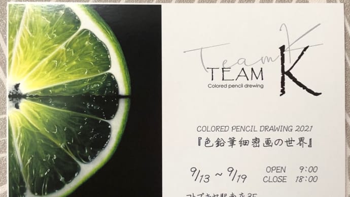 色鉛筆細密画