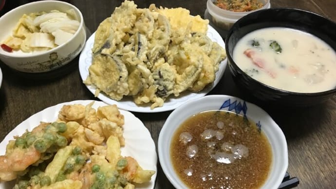「篠峯」で天ぷらを味わう♪