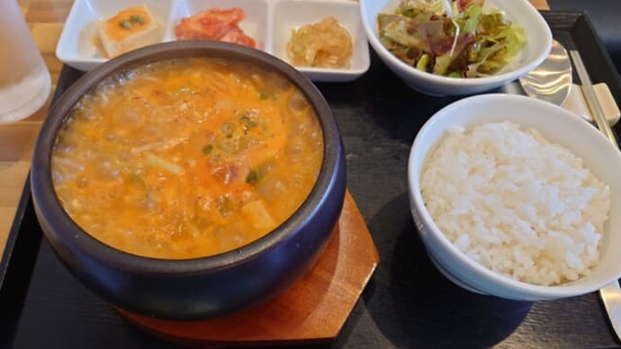 お昼はゴサリで韓国料理✌(8/14)