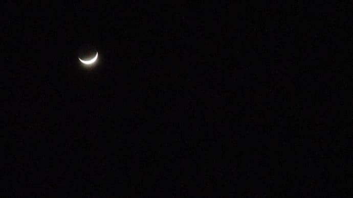 月と木星と金星の接近・・・　☆2月23日、28日、3月3日撮影
