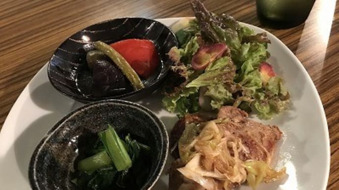 了見の日替わりランチは豚ヒレ肉の照り焼き@高松