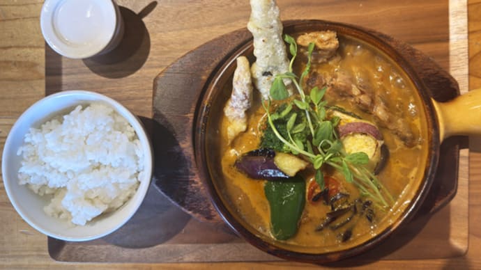 スープカレーの店 T2O@福山市「いろいろ野菜ととろとろポーク」