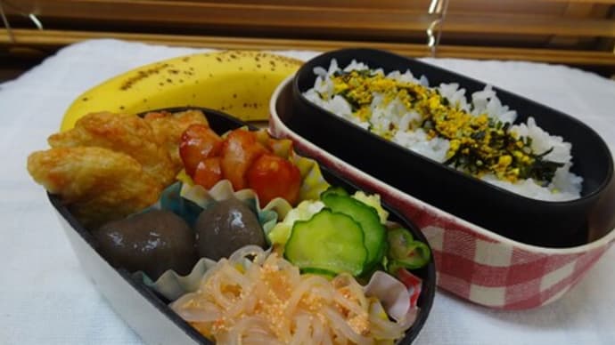 ありあわせのお弁当と、かわうそ君
