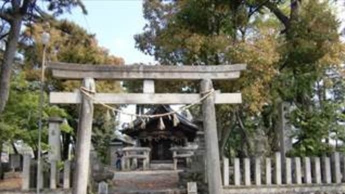 西之森神社と蓮行寺 in 愛知県蟹江町