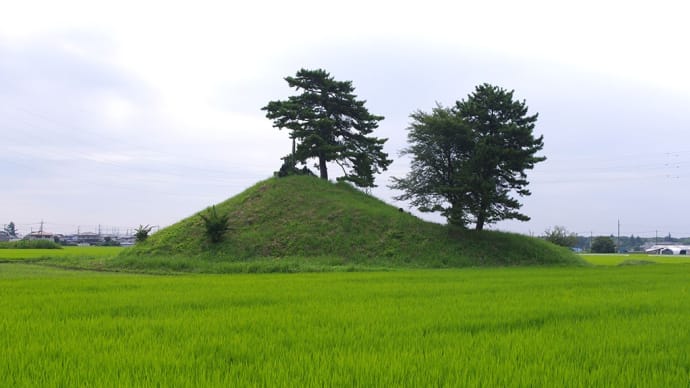 軍配山古墳|群馬県玉村町 ~神流川の戦いの際に滝川一益が本陣を構えたと伝わる古墳~