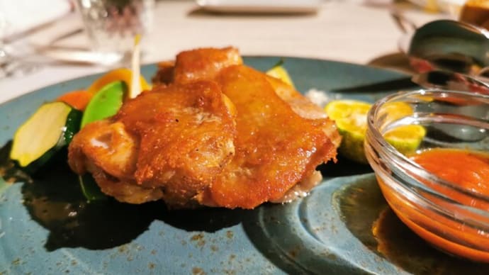 『Iraph SUIのrestaurantにてBirthday dinner・・・』