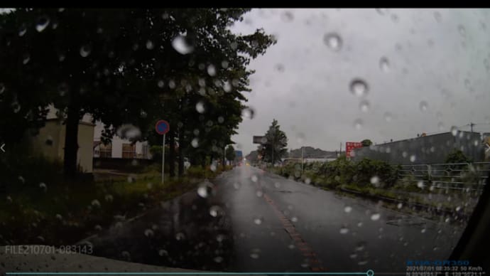 ガラコはフロントガラスの角度が大事