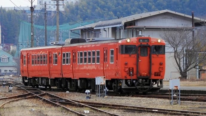 津山運転区の朱色のキハ47、キハ40ー津山まなびの鉄道館【5】