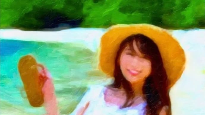 夏の妹(三浦半島観音崎)