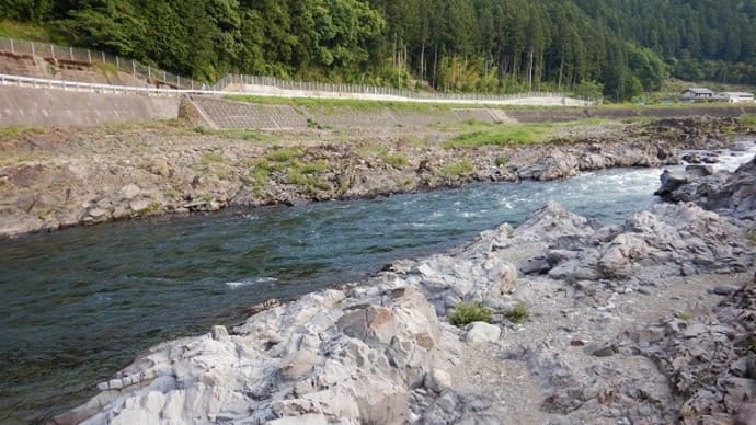 長良川本流美並地区と亀尾島川・那比川でアマゴ釣り!